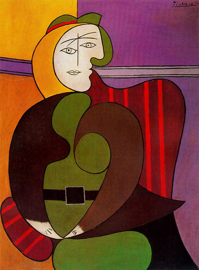 Picasso Seated Woman in a Red Armchair 1931